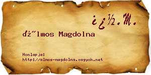 Álmos Magdolna névjegykártya